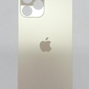 Tapa de Iphone 12 Pro Max Dorado Big Hole