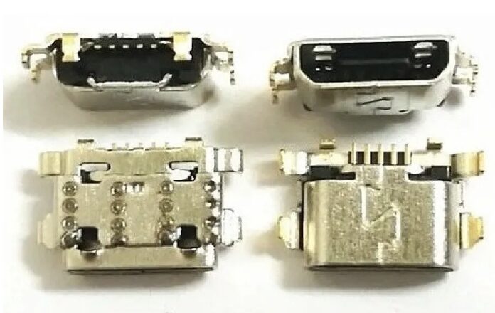 Pin de carga E5/E5 Plus/G6 Play x4