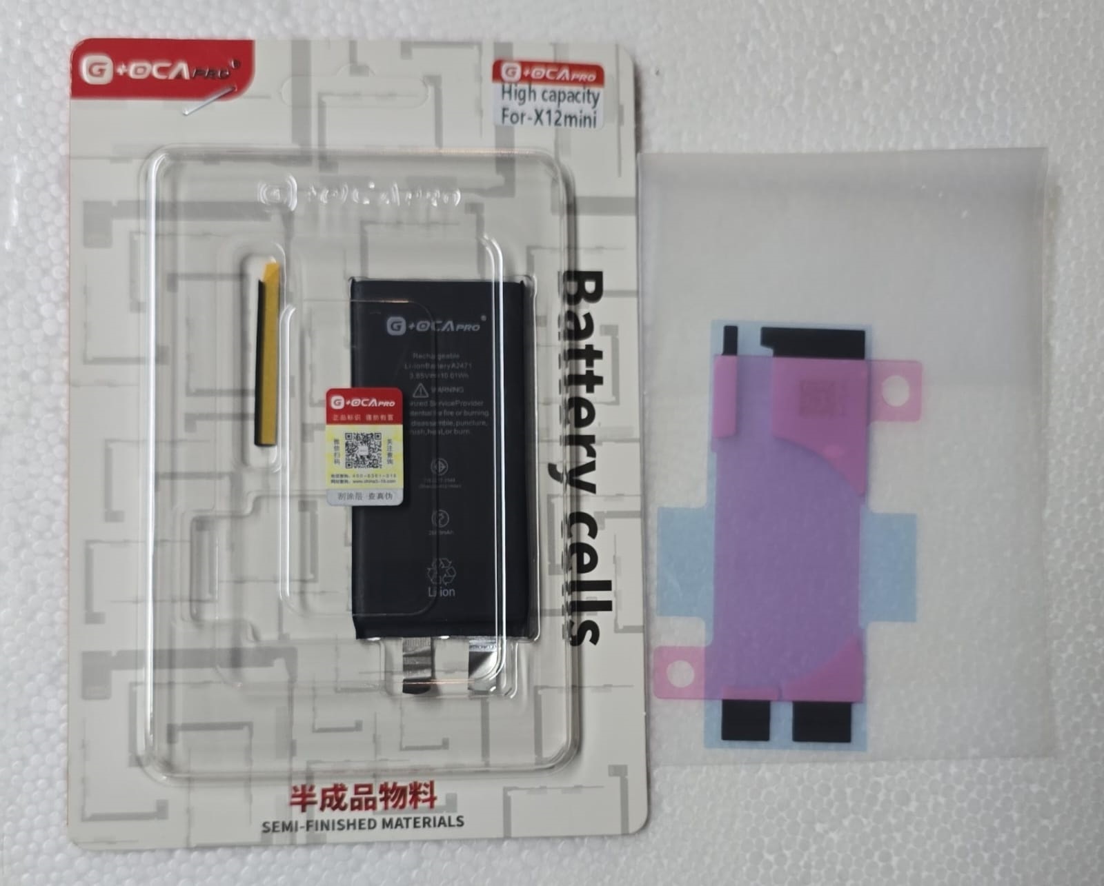 Bateria Iphone 12 Mini Sin Flex G-OCA Pro