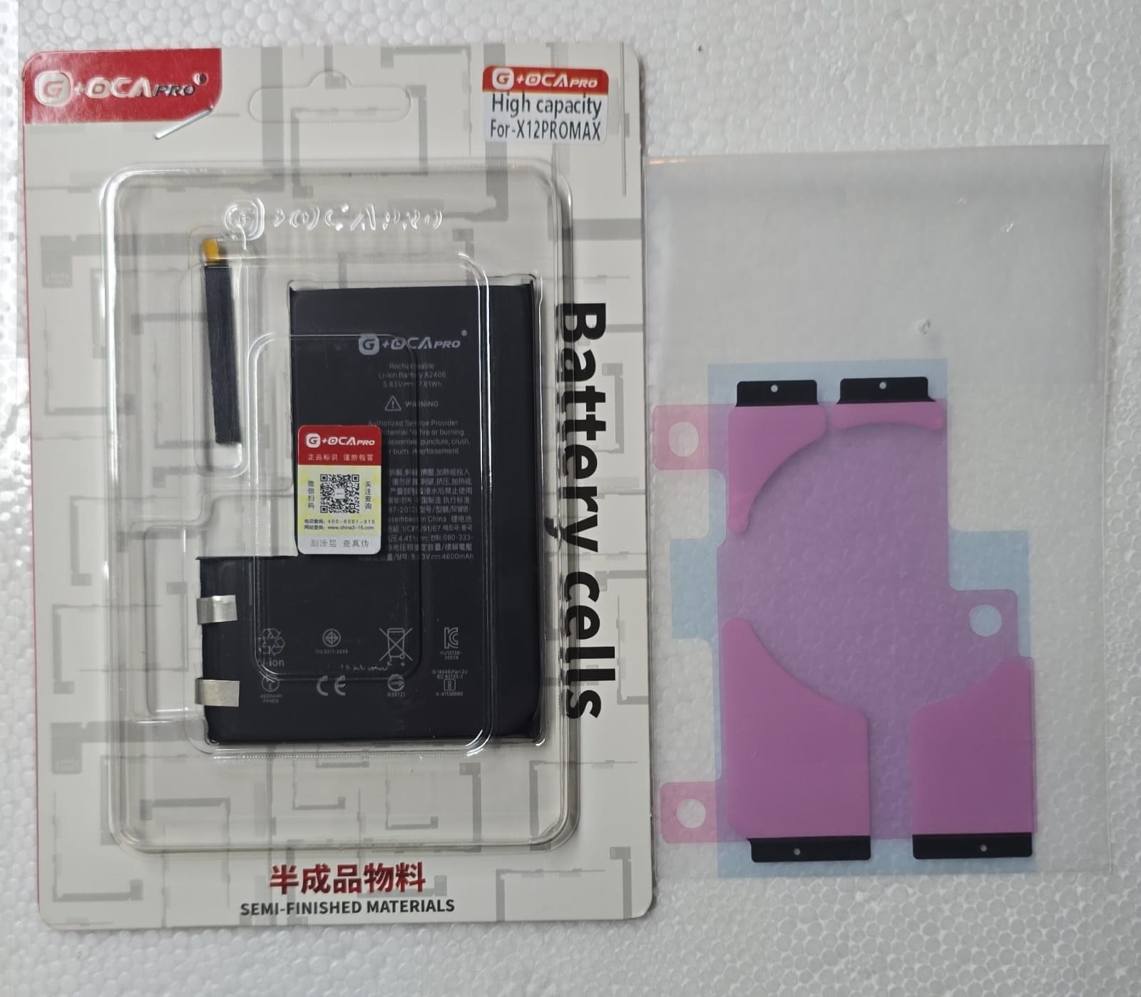 Bateria Iphone 12 Pro Max Sin Flex G-OCA Pro