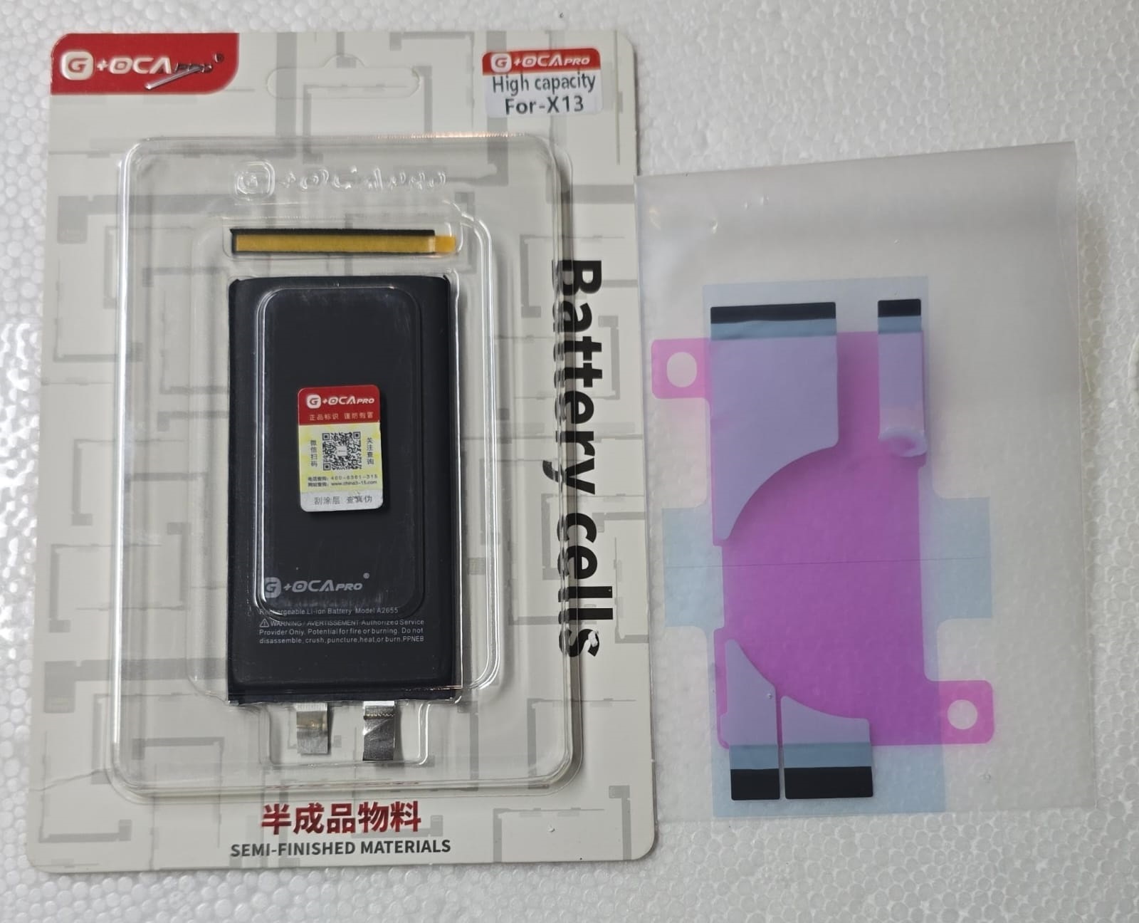 Bateria Iphone 13 Sin Flex G-OCA Pro