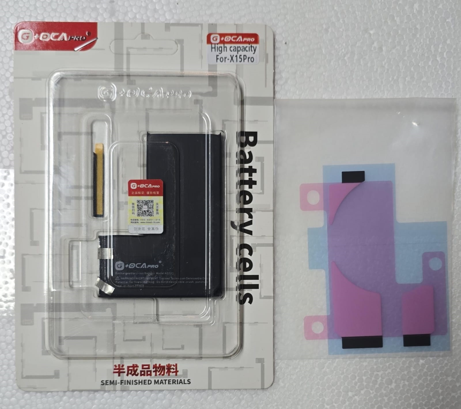Bateria Iphone 15 Pro Sin Flex G-OCA Pro