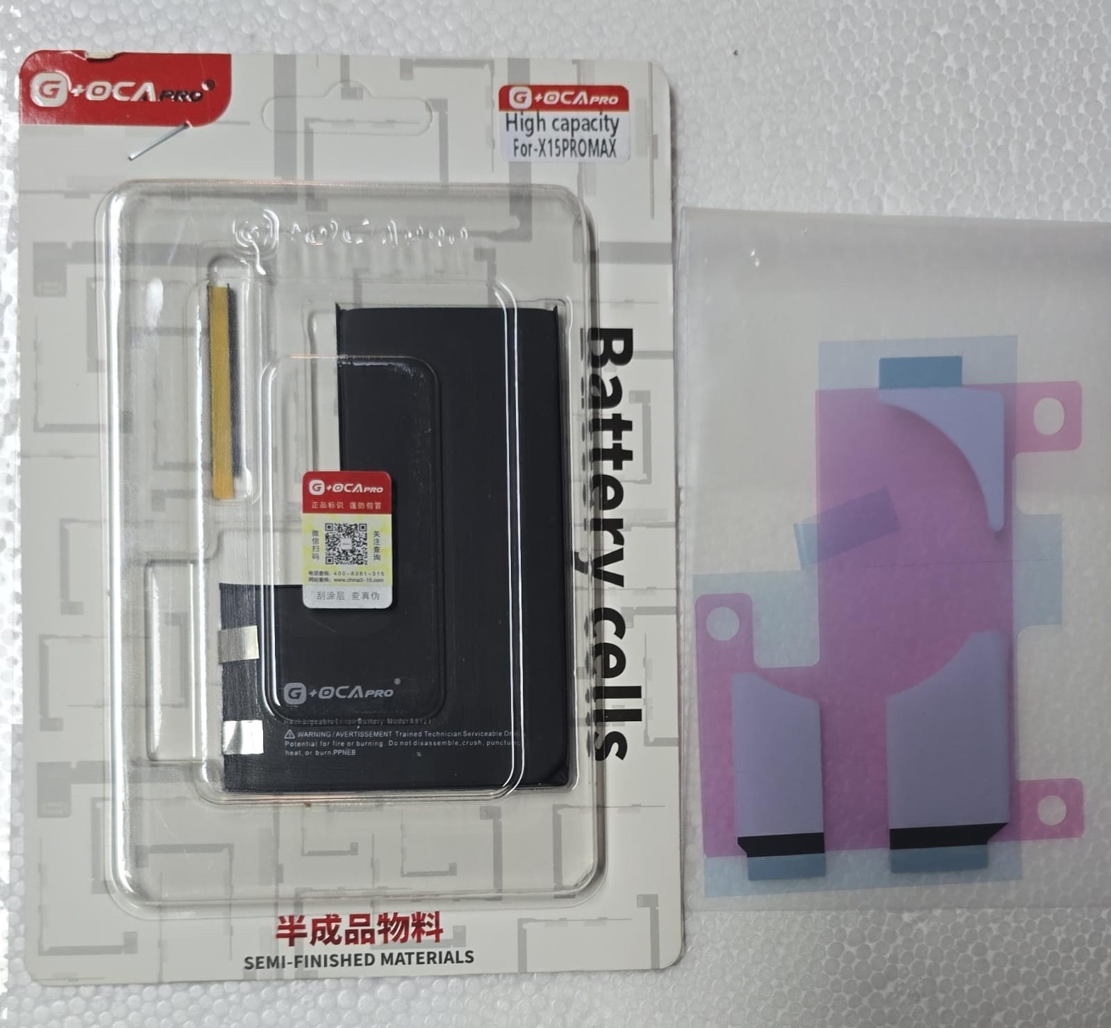 Bateria Iphone 15 Pro Max Sin Flex G-OCA Pro