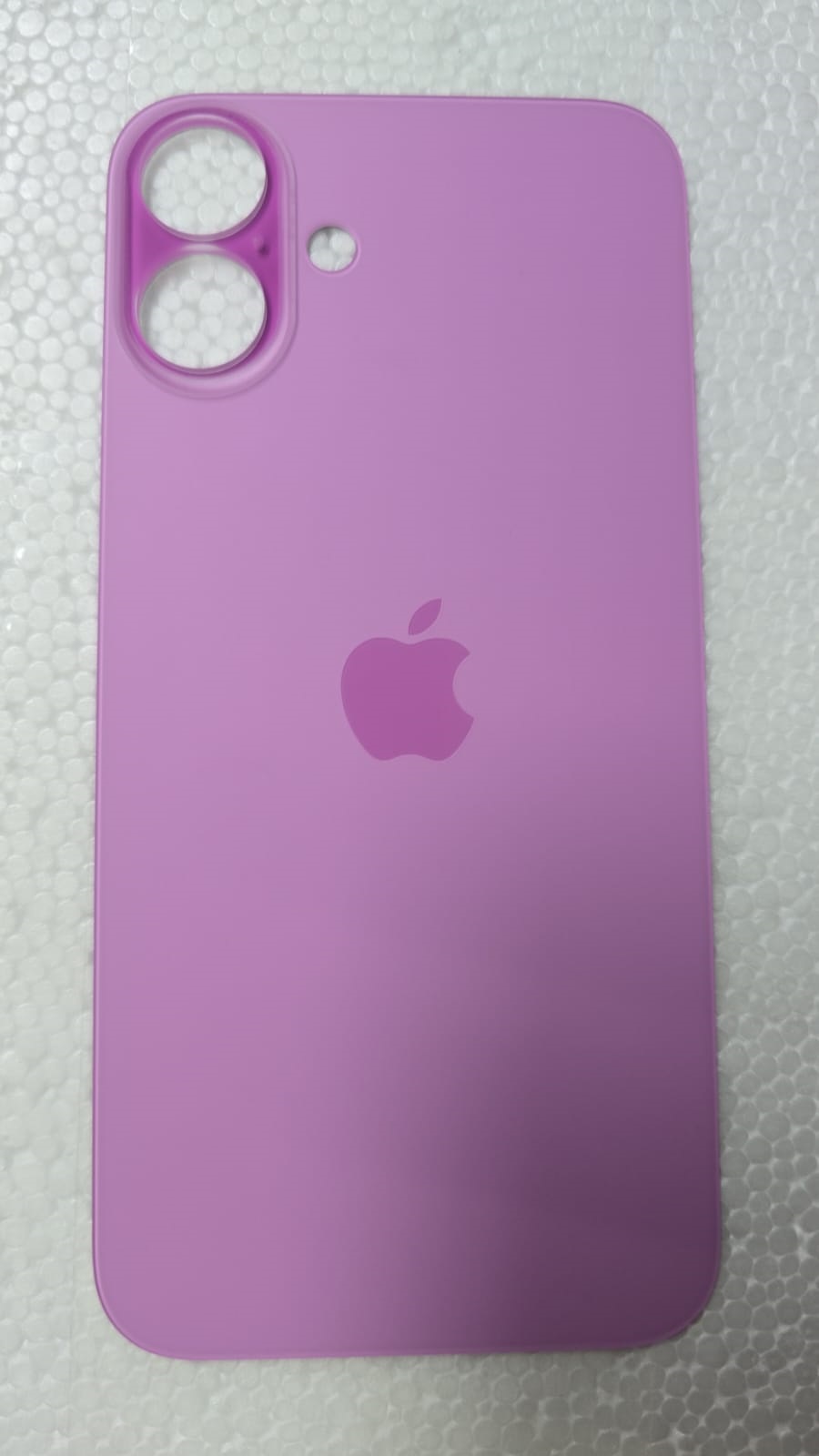 Tapa de Iphone 16 Plus Rosa big Hole