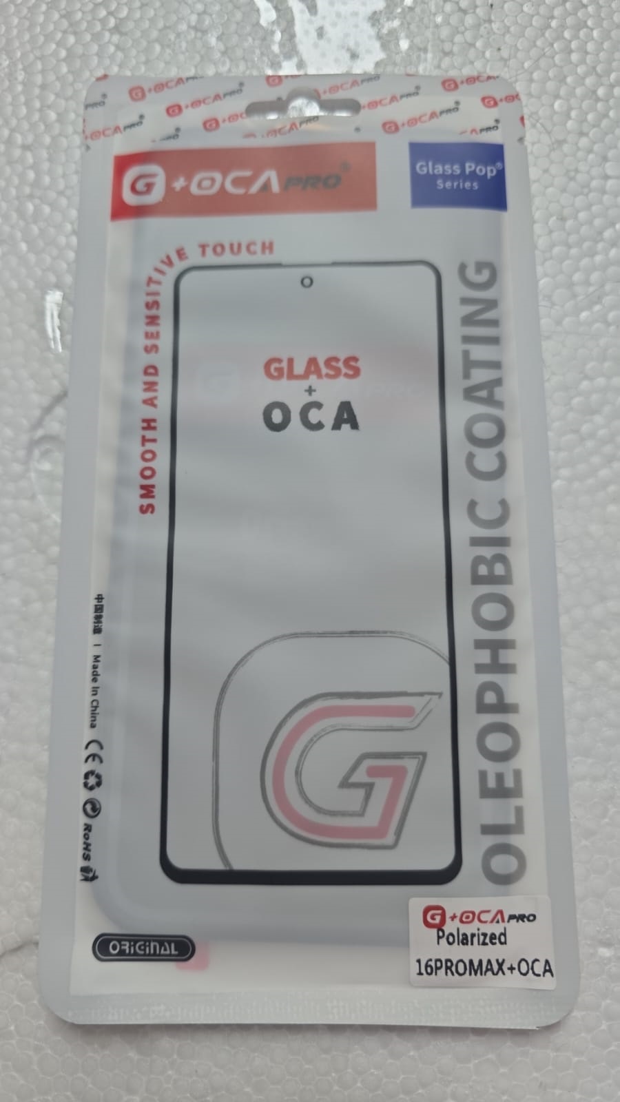 Iphone 16 Pro Max Glass+Oca+Polarizado G-OCA Pro