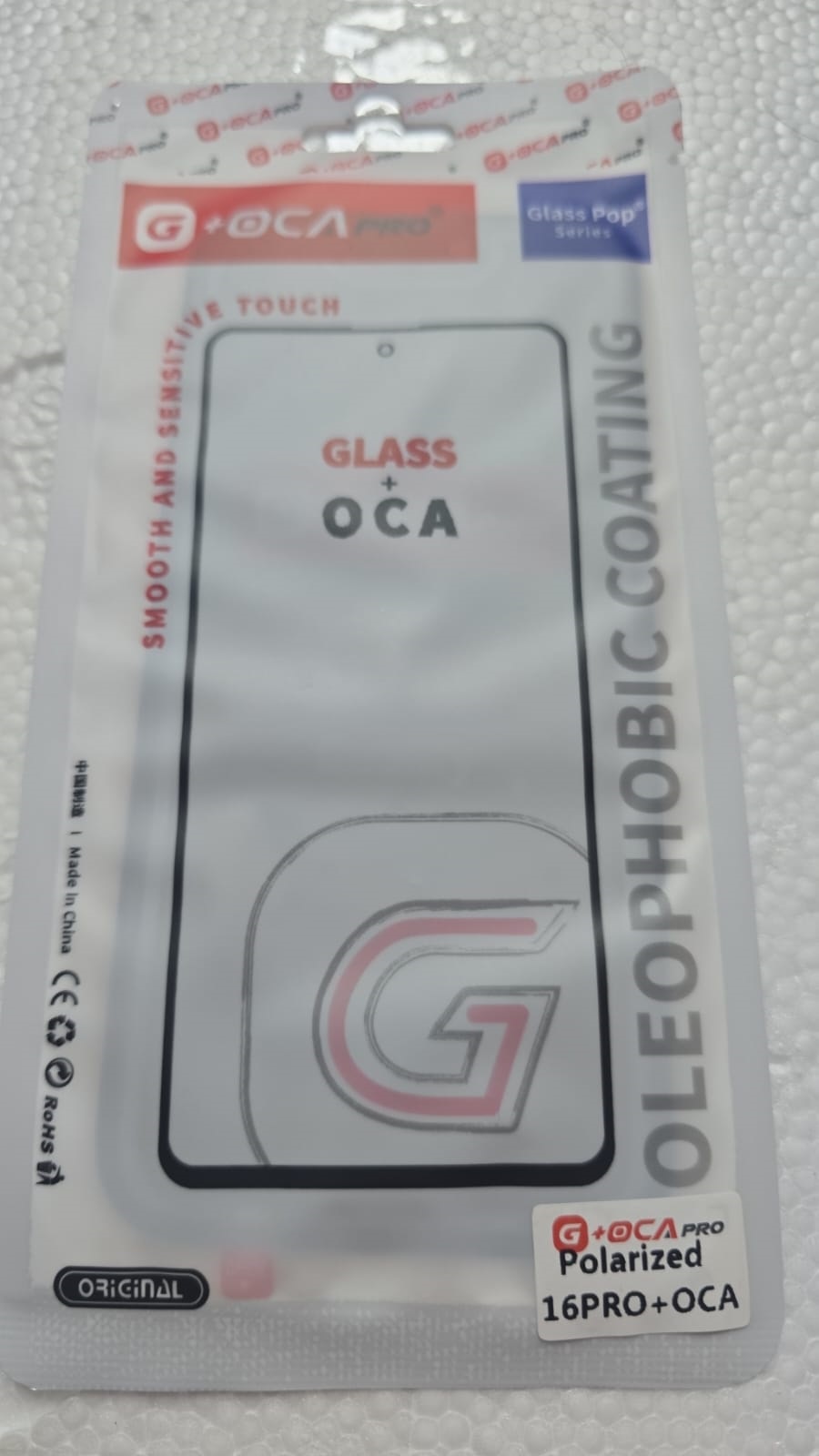 Iphone 16 Pro Glass+Oca+Polarizado G-OCA Pro