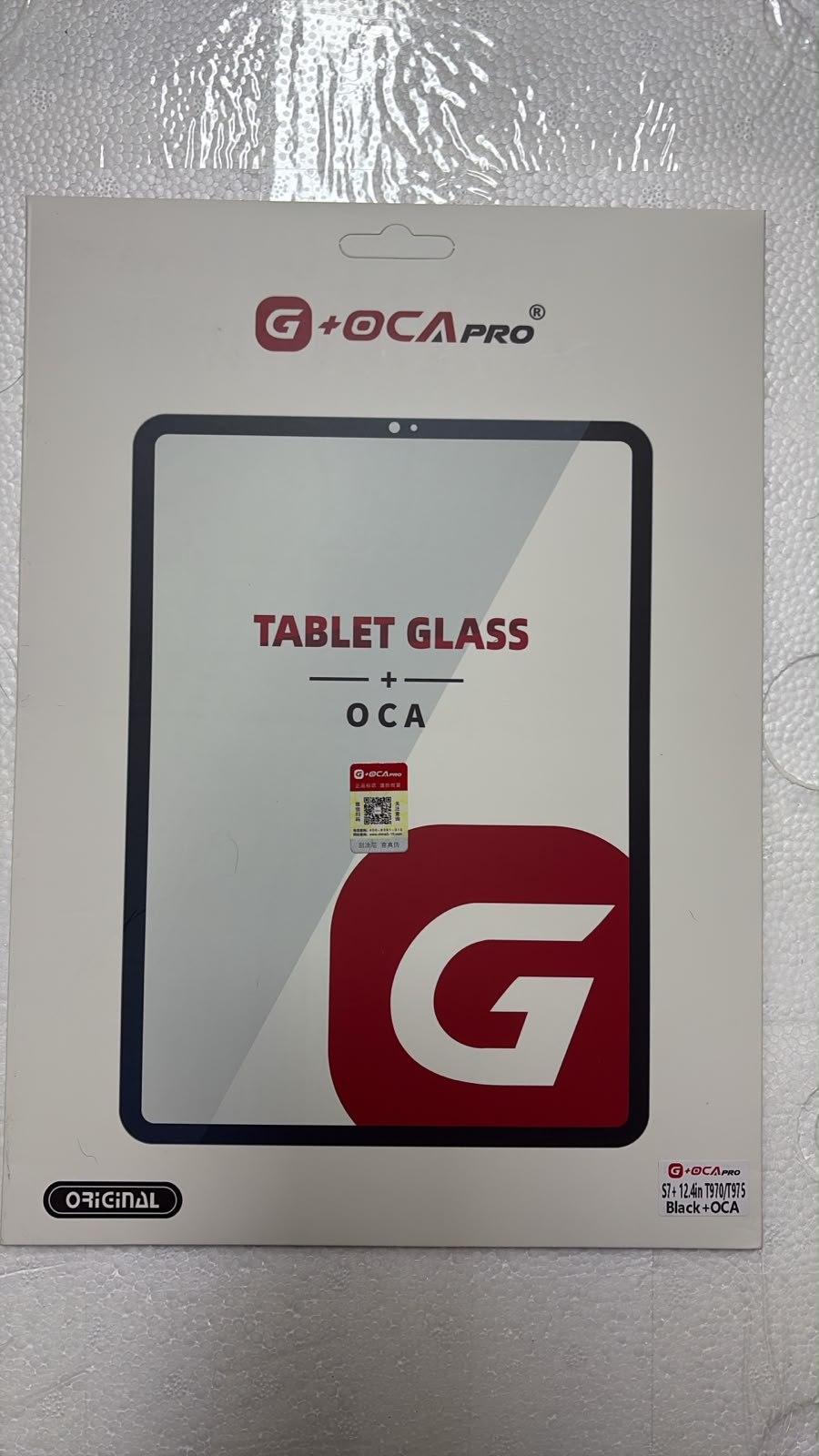 Vidrio con oca de S7 Plus 12.4 T970/T975