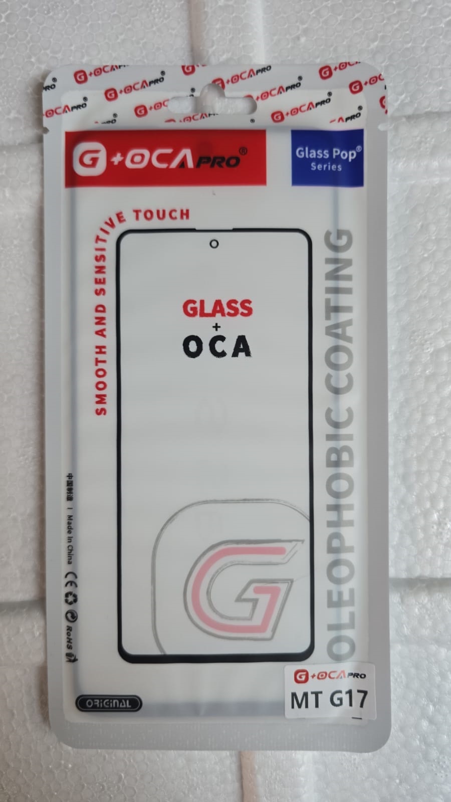 Moto G17 Glass+OCA G-OCA Pro