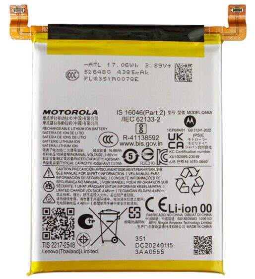 Bateria Motorola QM45 Edge 50 Pro XT2403 Original