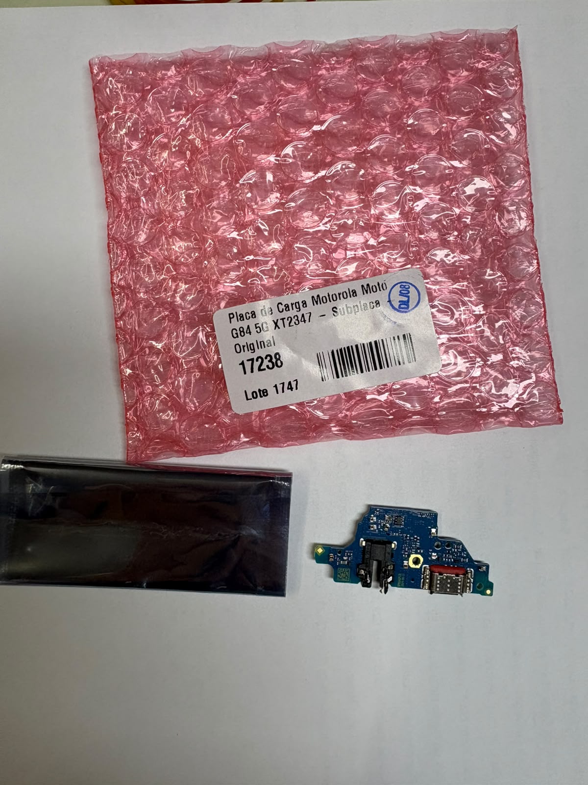 Placa de carga G84 5g XT2347 Original