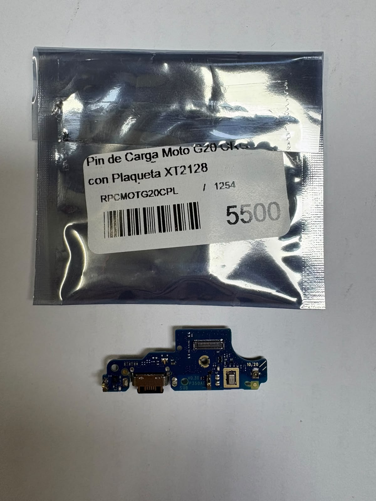Placa de carga Moto G20 XT2128 Original